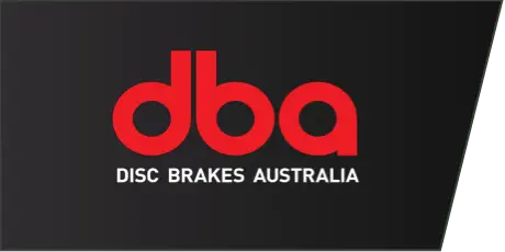 DBA Freins à Disque Australia - Logo Officiel Logo DBA Freins à Disque Australia en texte rouge sur fond noir